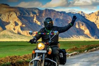 Motorcycle Ride Motorcycle Diaries First Episode, Lepsaka Fort where Netaji