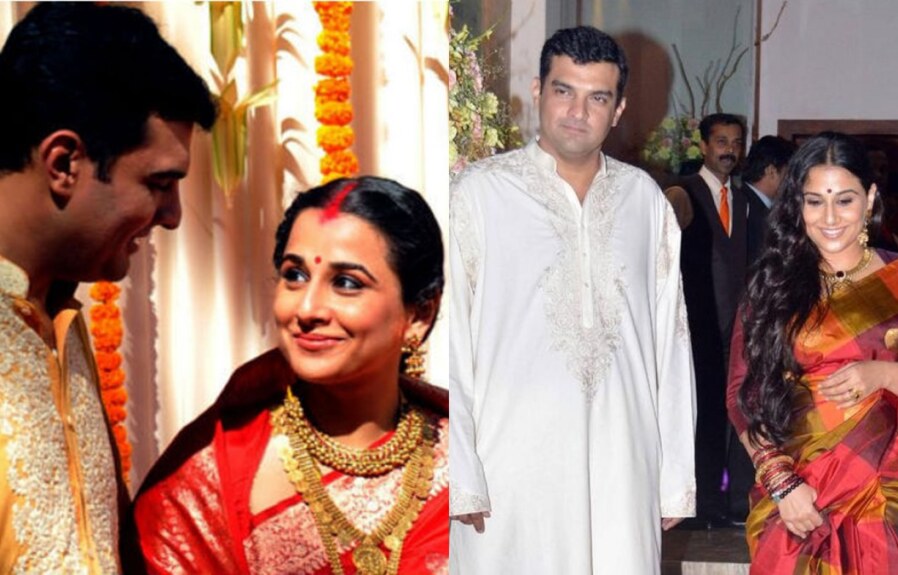 When she first saw her husband, she felt lust;  he was cheated on in a previous relationship;  vidya balan